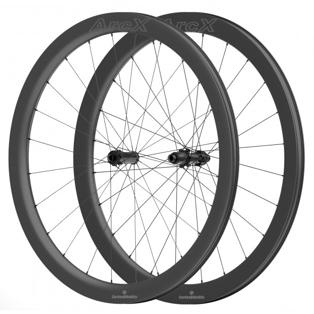 ArcX 345g ultraleichte 700C Tubeless-Felge, 47x32mm, Innenbreite 25mm, verstärkte Carbonstruktur
